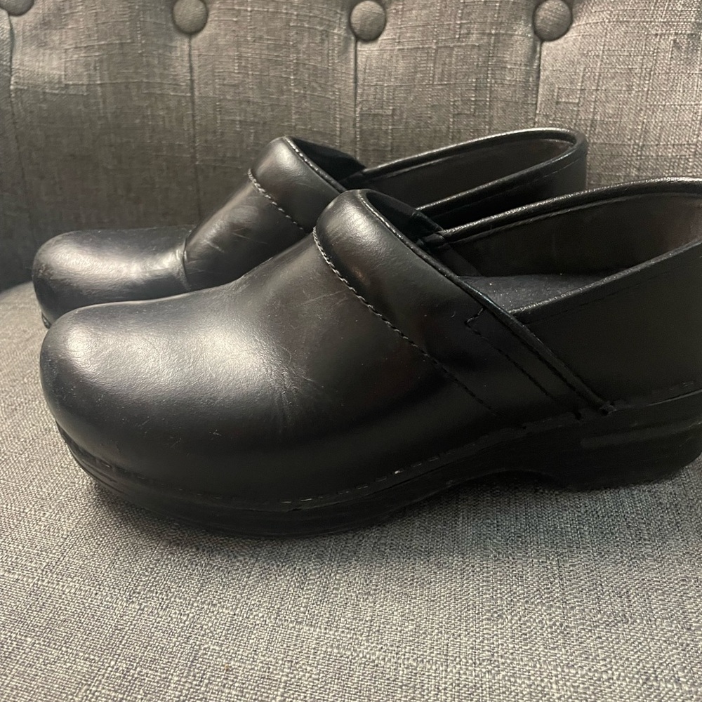 Dansko black clog